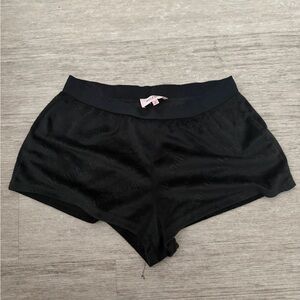 Juicy Couture Black Sleep Shorts